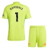 Maglia da Calcio Portiere Arsenal Ramsdale 1 Casa 2024-25 per Bambino